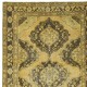 Handmade Hallway Runner. Kitchen Rug. Corridor Rug. Yellow Color Stair Rug