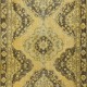 Handmade Hallway Runner. Kitchen Rug. Corridor Rug. Yellow Color Stair Rug