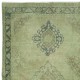 Turkish Hallway Runner. Green Kitchen Rug. Handmade Corridor Rug. Stair Rug. Entryway Rug