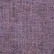 Vintage Handmade Turkish Area Rug redyed in Purple Color for contemporary interiors