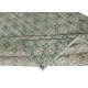 Decorative Green Color Handmade Turkish Area Rug for Contemporary Interiors