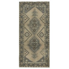 Vintage Handmade Turkish Rug for Country and Farmhouse Decor