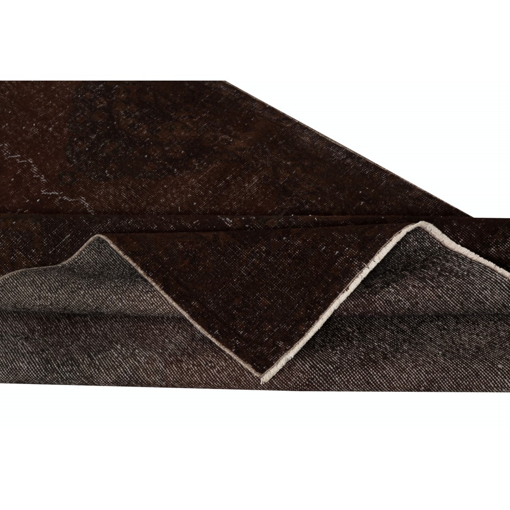 Modern Hallway Runner. Kitchen Rug. Handmade Corridor Rug. Stair Rug. Brown Entryway Rug