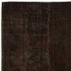 Modern Hallway Runner. Kitchen Rug. Handmade Corridor Rug. Stair Rug. Brown Entryway Rug
