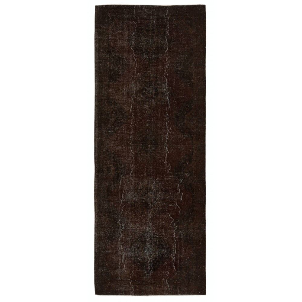 Modern Hallway Runner. Kitchen Rug. Handmade Corridor Rug. Stair Rug. Brown Entryway Rug