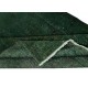 Dark Green Hallway Runner. Kitchen Rug. Handmade Corridor Rug. Stair Rug. Entryway Rug