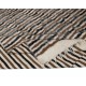 Flatweave Wool Kilim Rug. Siirt Blanket. New Bed Cover. Striped Throw. Wall Hanging