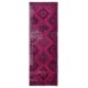 Handmade Hallway Runner. Kitchen Rug. Corridor Rug. Pink Color Stair Rug. Entryway Rug