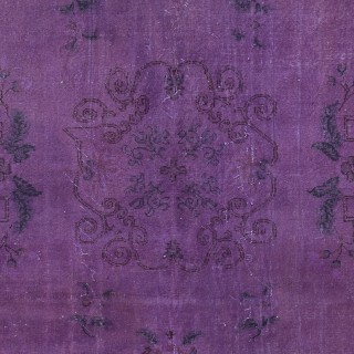 Art Deco Design Area Rug. Handmade in Turkey. Bohemian Rug for Living Room