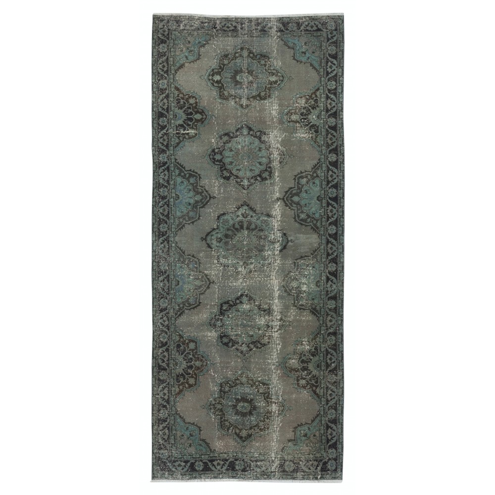 Brown Hallway Runner. Kitchen Rug. Entryway Rug. Handmade Wool Corridor Rug. Stair Rug