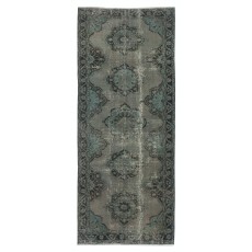 Vintage Hallway Runner. Kitchen Rug. Entryway Rug. Handmade Wool Corridor Rug. Stair Rug