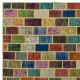 Modern Bohemian Style Patchwork Rug. Handmade from Re-Dyed Vintage Carpets. Custom Options Available