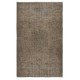 Modern Wool Area Rug. Handmade in Turkey. Brown Color Living Room Rug