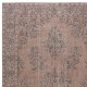Modern Pink Color Area Rug. Handmade Turkish Floor Rug. Bohemian Home Decor