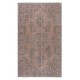 Modern Pink Color Area Rug. Handmade Turkish Floor Rug. Bohemian Home Decor