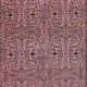 Hand-Made Floral Patterned Wool Rug from Turkey. Pink Color Re-Dyed Area Rug