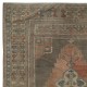 Vintage Handmade Turkish Village Rug, 100% Wool
