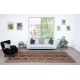 Vintage Turkish Runner Kilim Rug (Flat Weave) with Geometric Patterns. 100% Wool