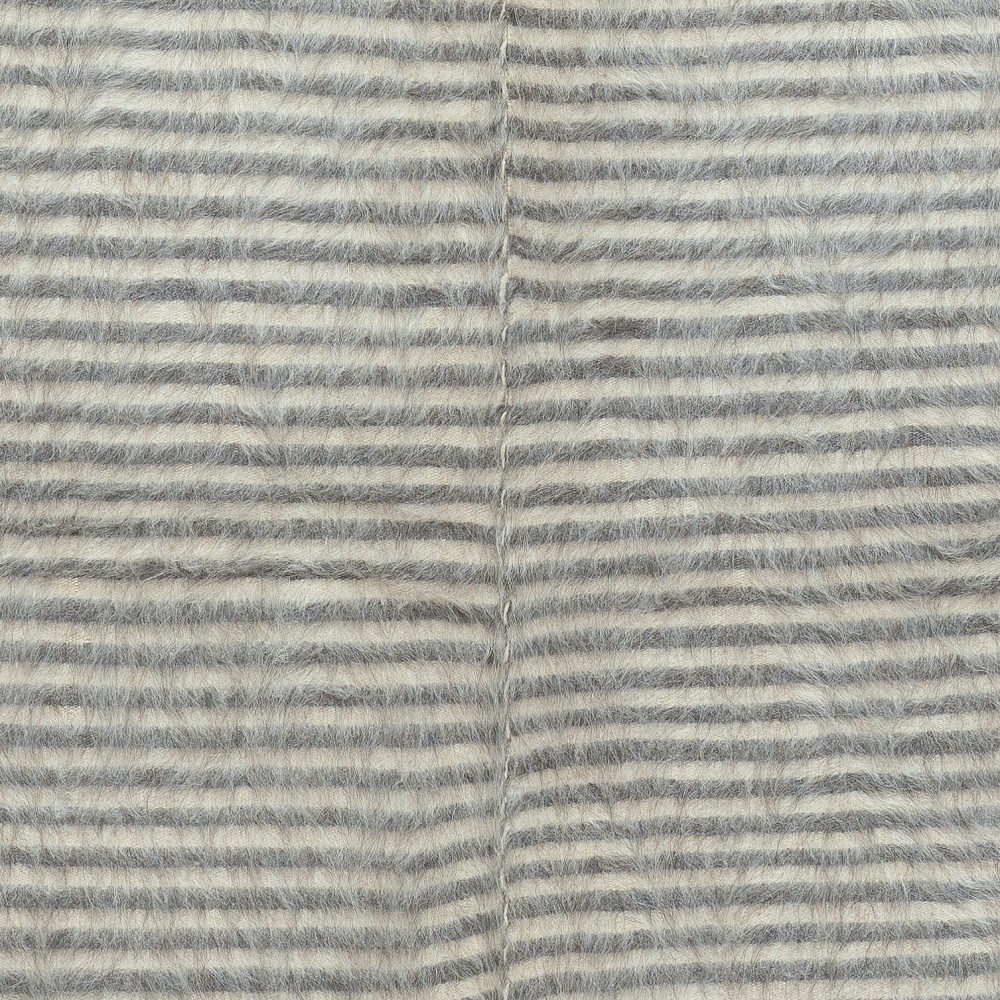 Flat-Weave Kilim Rug. Decorative Sofa Throw. Striped Bed Cover, Blanket