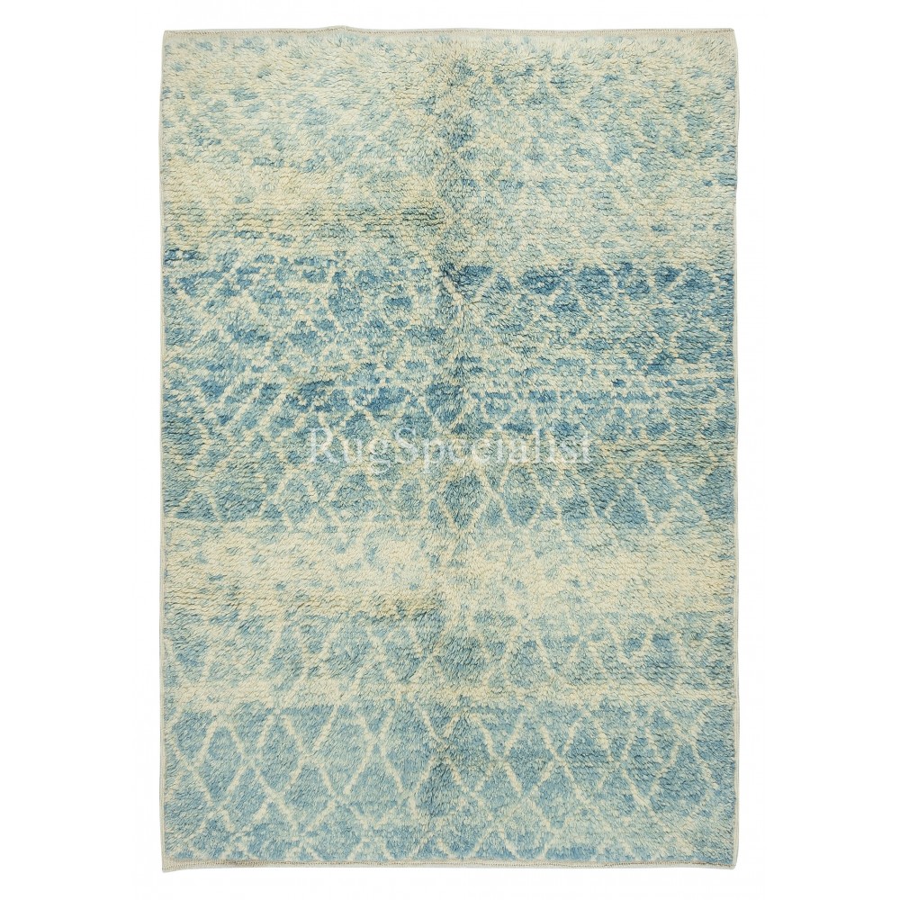 Handmade Moroccan Tulu Rug, 100% Wool. Custom Options Available	