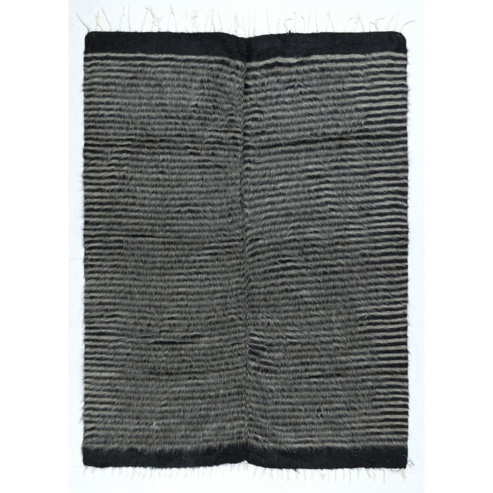 Kurdish Wool Kilim Rug. Flatweave Blanket. New Bed Cover. Striped Throw. Wall Hanging