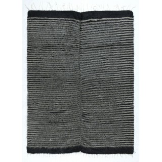 Kurdish Wool Kilim Rug. Flatweave Blanket. New Bed Cover. Striped Throw. Wall Hanging
