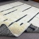 Modern Moroccan style Handmade Rug, 100% Natural Wool. Custom Options Available