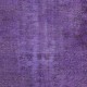 Purple Color Handmade Wool Rug from Turkey, Great 4 Modern Interiors