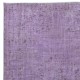 Art Deco Hand-knotted Area Rug. Bohemian Turkish Floor Covering. Modern Home Decor