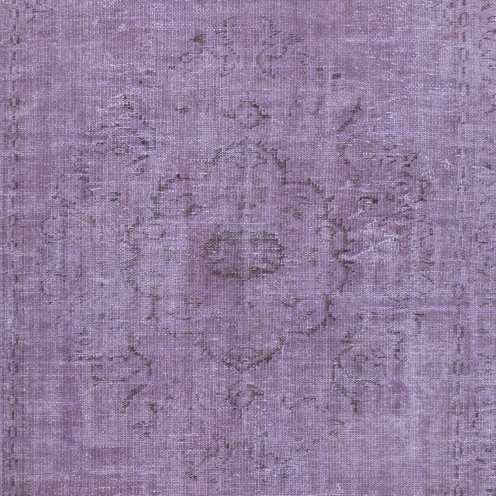 Art Deco Hand-knotted Area Rug. Bohemian Turkish Floor Covering. Modern Home Decor