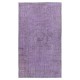 Art Deco Hand-knotted Area Rug. Bohemian Turkish Floor Covering. Modern Home Decor
