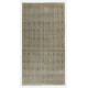 Vintage Handmade Turkish Area Rug for Living Room Decor