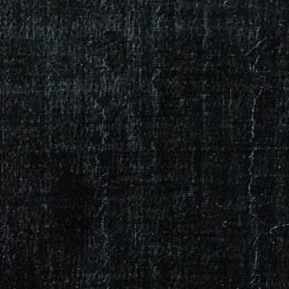 Plain Black Color Over-Dyed Area Rug, Handknotted and Handwoven in Turkey