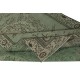 Contemporary Handmade Turkish Wool Area Rug in Green