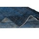 Vintage Handmade Turkish Area Rug dyed in Blue 4 Modern Interiors