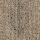 Contemporary Hand-knotted Area Rug. Brown Color Turkish Floor Covering