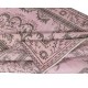 Contemporary Area Rug in Pink. Hand-Knotted in Turkey. Wool pile on cotton foundation