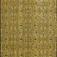 Decorative Hand Knotted Turkish Area Rug in Yellow with Medallion Design