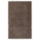 Brown Area Rug with Botanical Design, Handwoven and Handknotted in Turkey