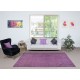 Lilac Purple Color Handmade Area Rug from Turkey, Living Room Carpet