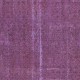 Lilac Purple Color Handmade Area Rug from Turkey, Living Room Carpet