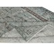 Blue Area Rug for Modern Interiors, Handmade in Turkey