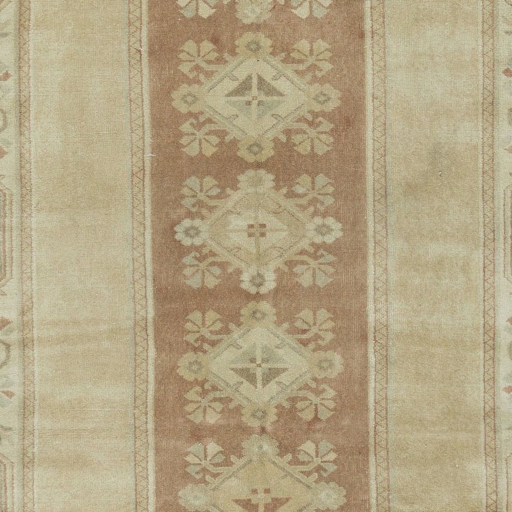 Vintage Milas (Melas) Rug, Soft Earthy Colors, 100% Wool