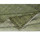 Modern Handmade Turkish Floral Patterned Area Rug in Green