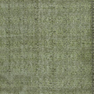 Modern Handmade Turkish Floral Patterned Area Rug in Green