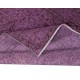 Purple Color Handmade Wool Area Rug from Turkey, Great 4 Modern Interiors