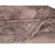 Vintage Handmade Turkish Area Rug redyed in Pink Color for contemporary interiors