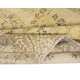 Vintage Turkish Area Rug redyed in Yellow Color for modern interiors
