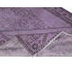 Modern Anti-bacterial Area Rug in Purple, Hand-Made in Turkey