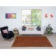 Handmade Area Rug for Kids Room. Orange Living Room Rug. Modern Bedroom Rug